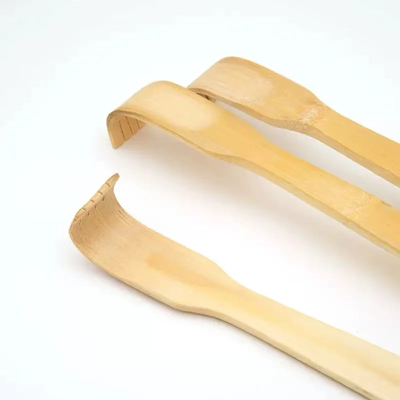 3-Pack Extra Long Back Scratchers - 18.3-Inch Bamboo Handle, Natural Massage Tool, Unique Gift for Men and Women 3-Pack Bamboo
