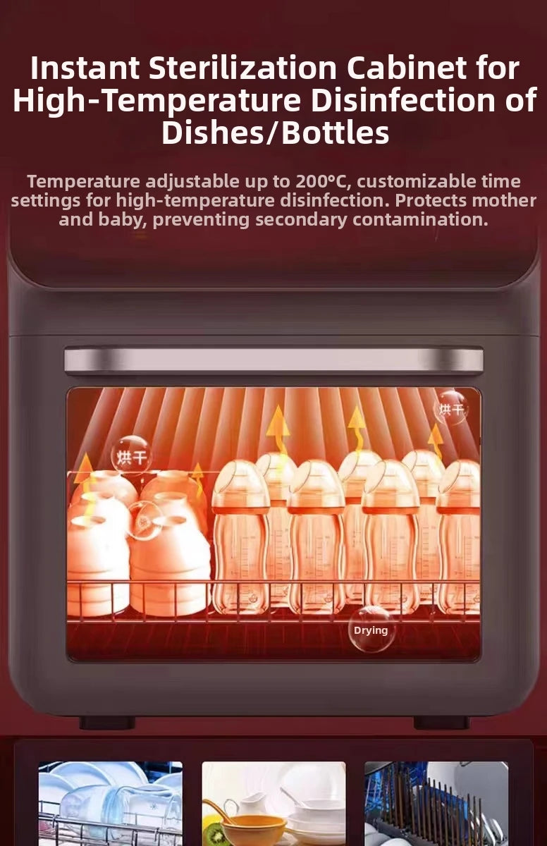 15L Visual Air Fryer with See-Through Window 1350W Digital Touchscreen 360° Hot Air Circulation  for Family/Party Fry/Roast/Bake