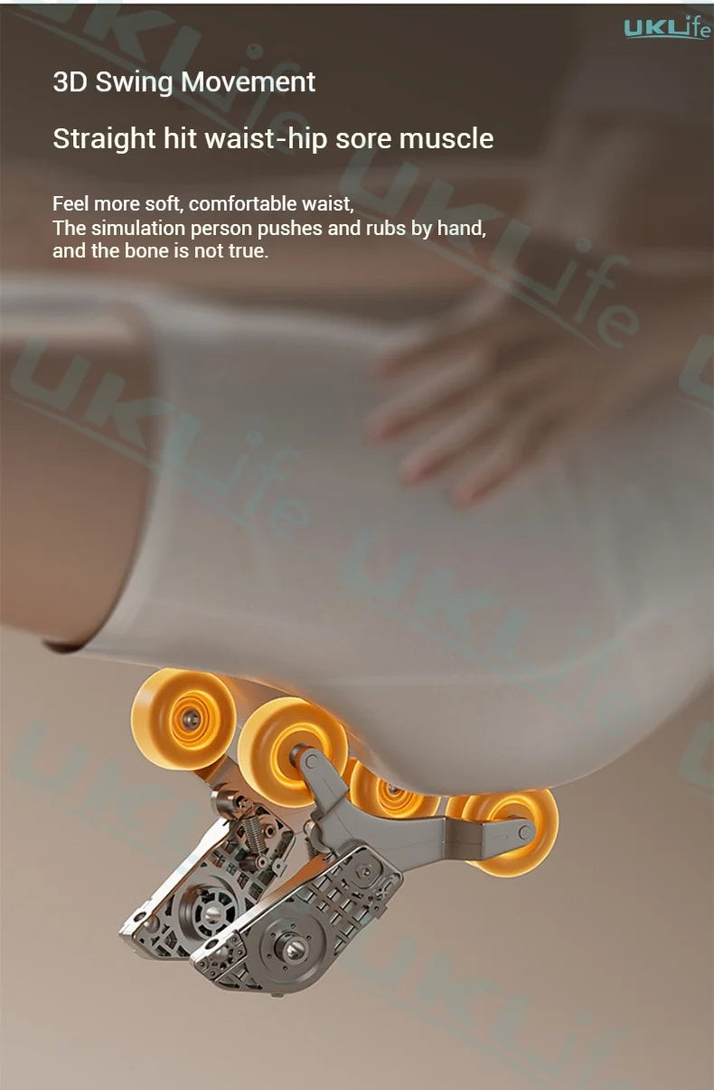 3 Year Warranty Dual-core 4D SL-Track Zero Gravity full body Massage Chair Home 3D Thai Stretch Electric leg lift Massage Sofa