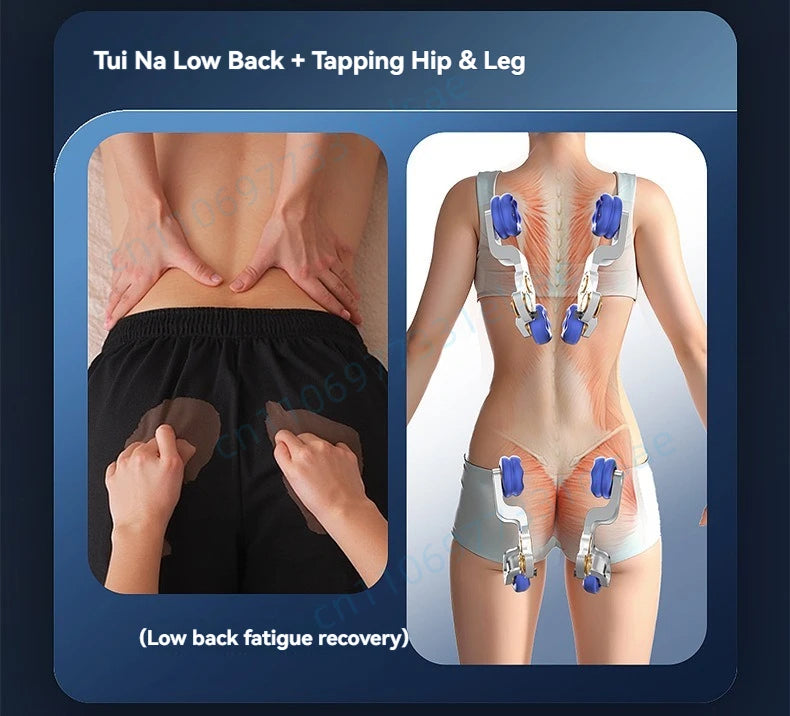 4D+6D Jade Massage Chair Full Body Daul Core Zero Gravity Stretch Shiatsu Massage Chairs with Heated Foot Rollers Body Scan