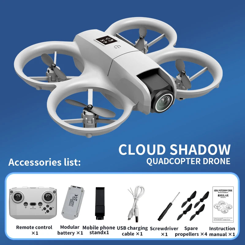 H135 Drone With 4K Dual Camera Wifi Optical Flow And Obstacle Avoidance FPV Drones For Aerial Photography RC Quadcopter Boy Toys
