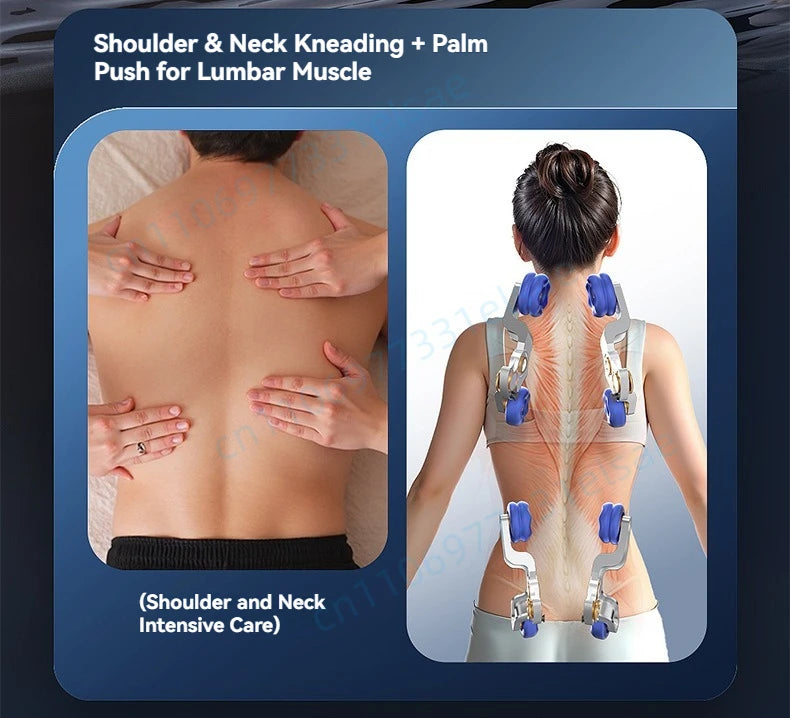 4D+6D Jade Massage Chair Full Body Daul Core Zero Gravity Stretch Shiatsu Massage Chairs with Heated Foot Rollers Body Scan