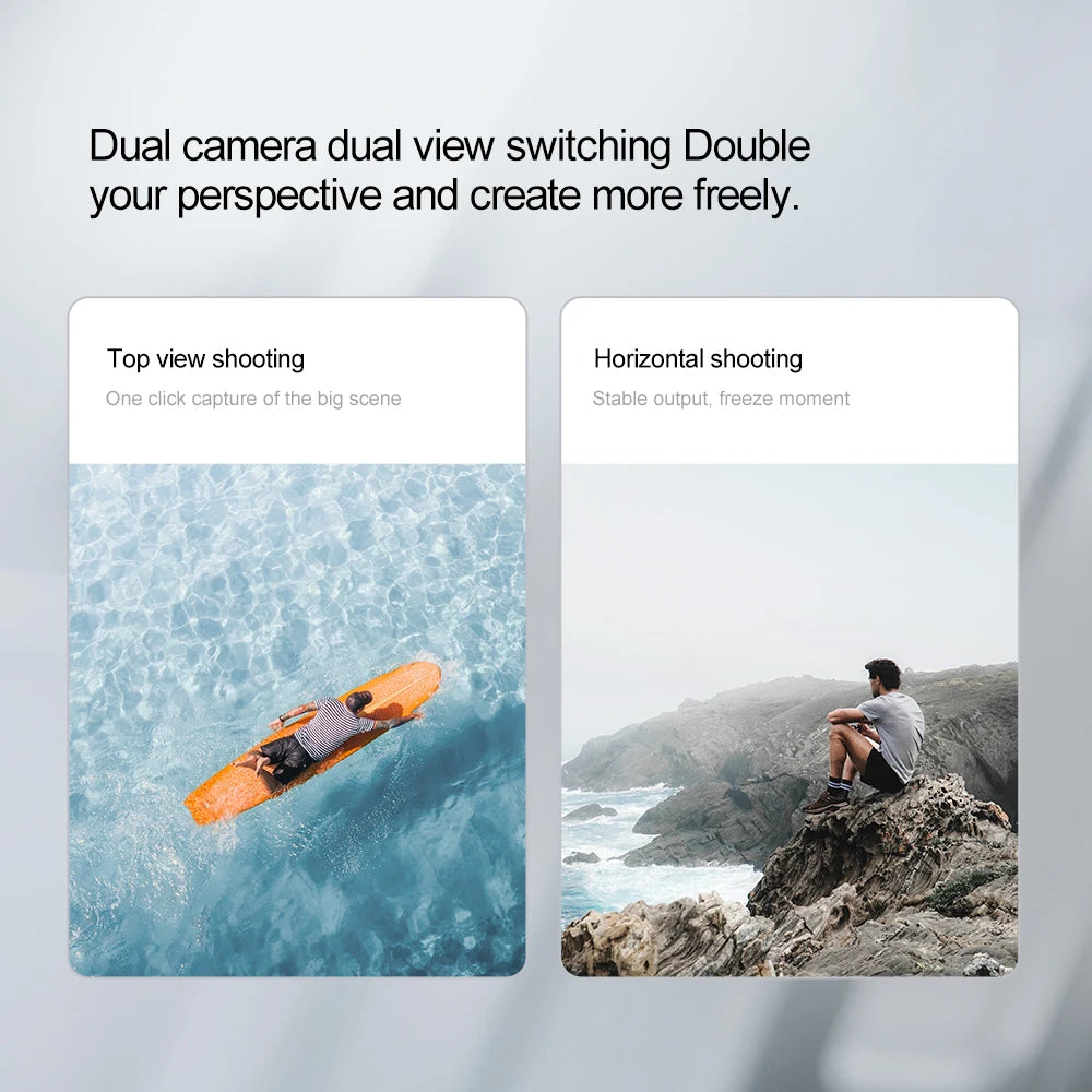 2025 New Drone with 4K Dual Camera Professional Video Drone Quadcopter 360 Intelligent Obstacle Avoidance for Gift Drone