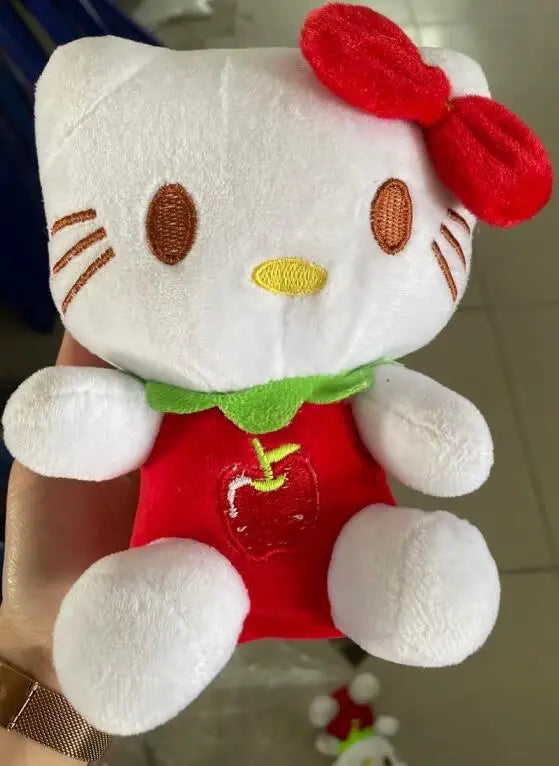 6pcs/set Anime Hello Kitty Cat Action Figures Toys