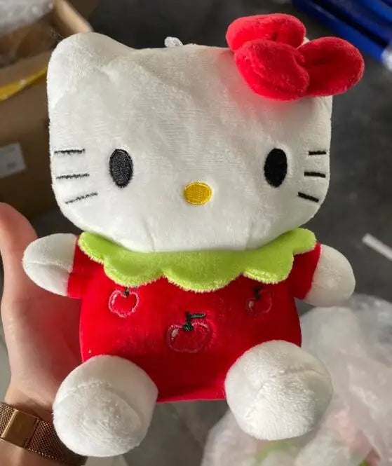 6pcs/set Anime Hello Kitty Cat Action Figures Toys