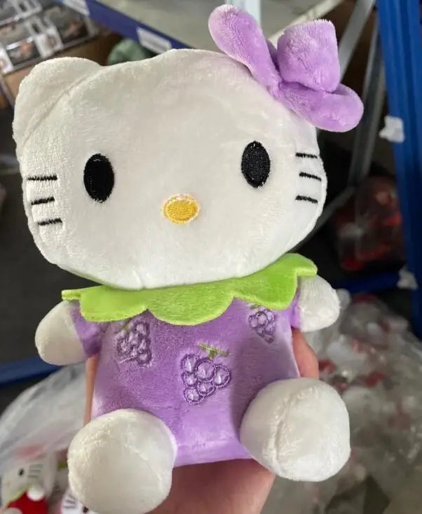 6pcs/set Anime Hello Kitty Cat Action Figures Toys