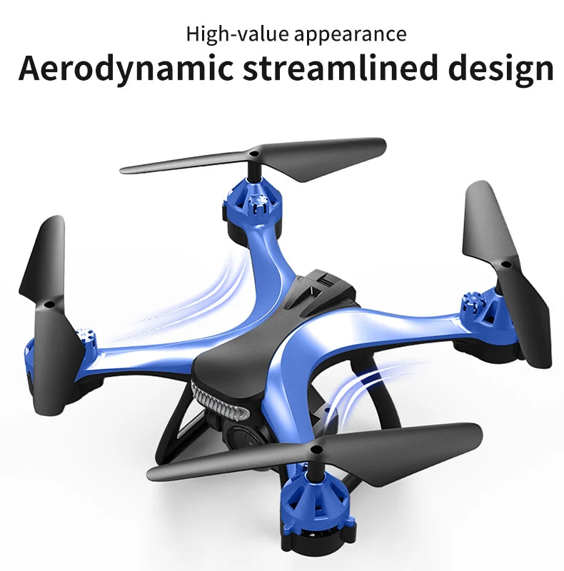 DWI  drones with HD Dual Camera  professional Optical Flow Foldable Helicopter Aircraft  rc fpv Quadcopter Dron Children toy gif