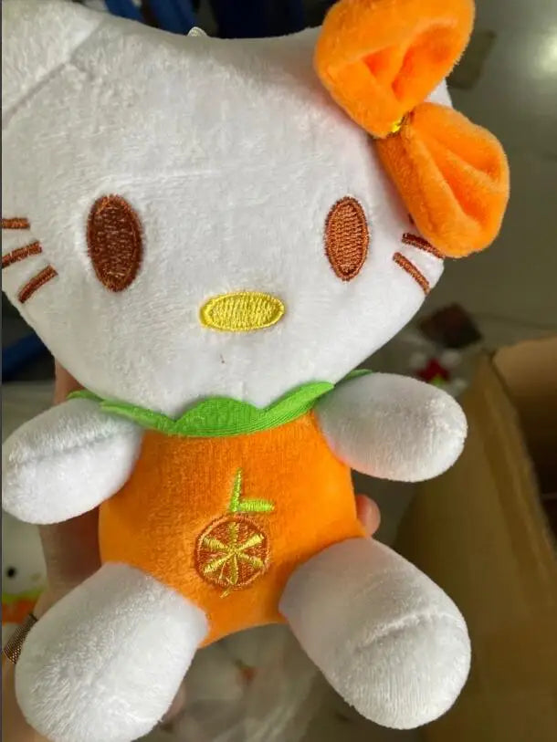 6pcs/set Anime Hello Kitty Cat Action Figures Toys