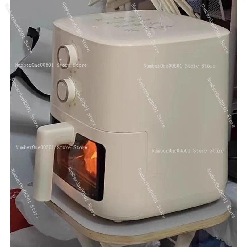 Air fryer household visual no-turn small electric fryer electric oven integrated 220V 1500W