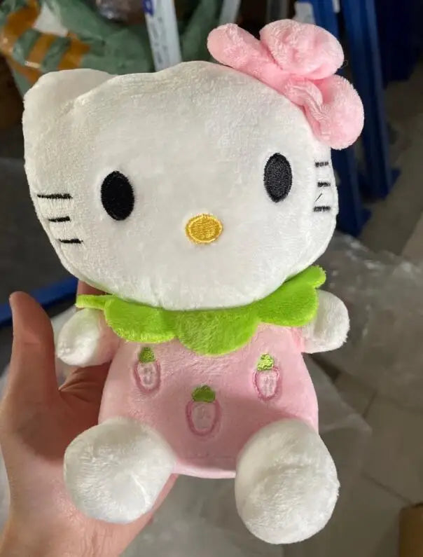 6pcs/set Anime Hello Kitty Cat Action Figures Toys