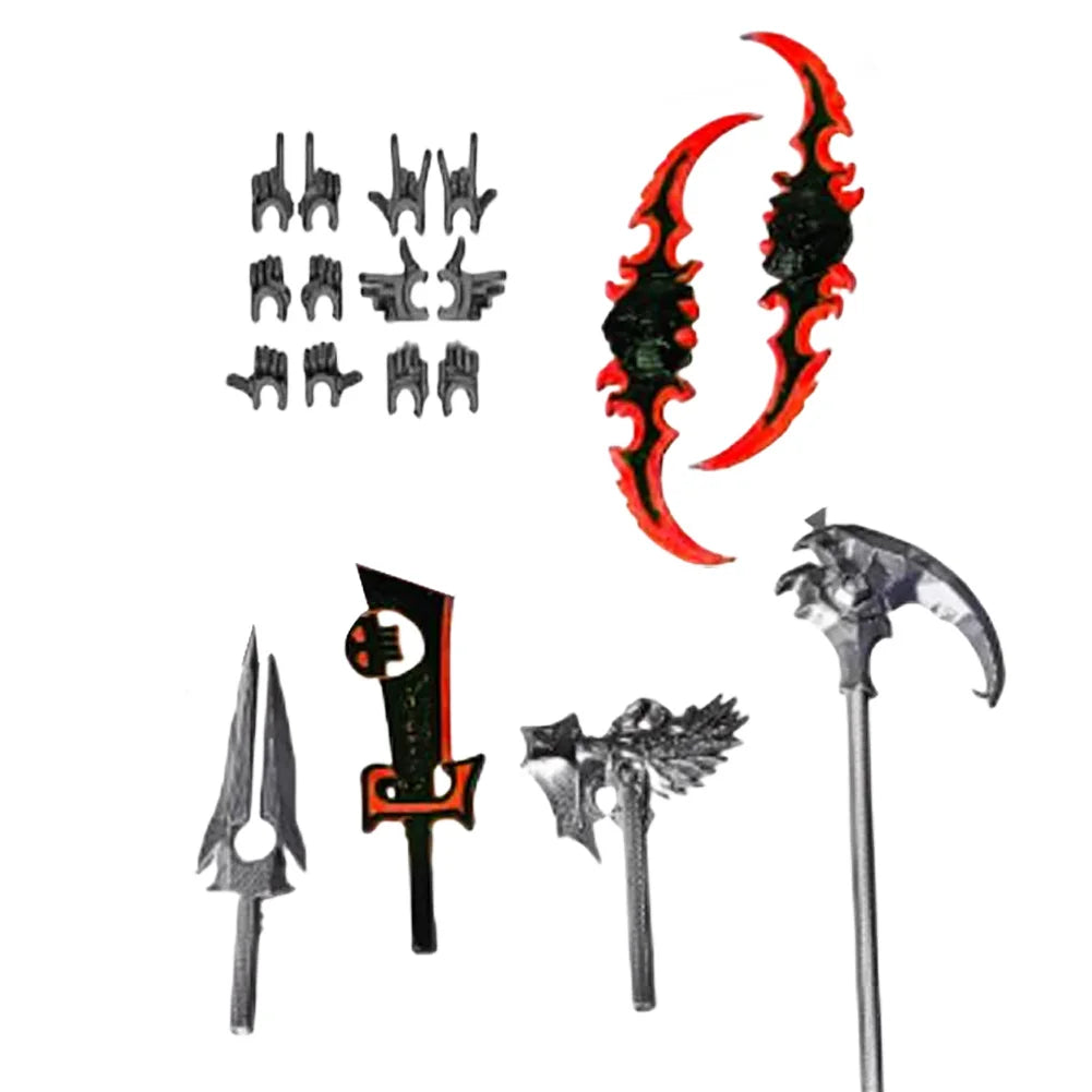 13 Multi-Jointed Action Figures with Multiple Accessories 3D Printed Action Figures Toys Movable Lucky 13 Action Figure Dummy