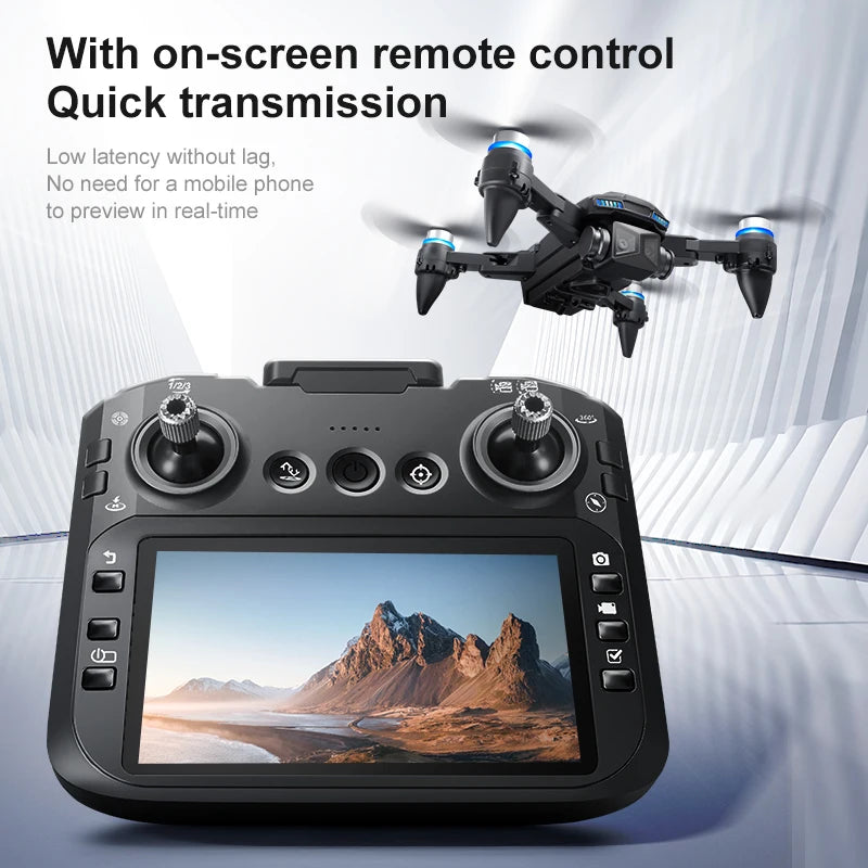 D5 drone, stunt flips, lateral flight, one-key automatic return, omnidirectional obstacle avoidance, Wi-Fi, brushless motor