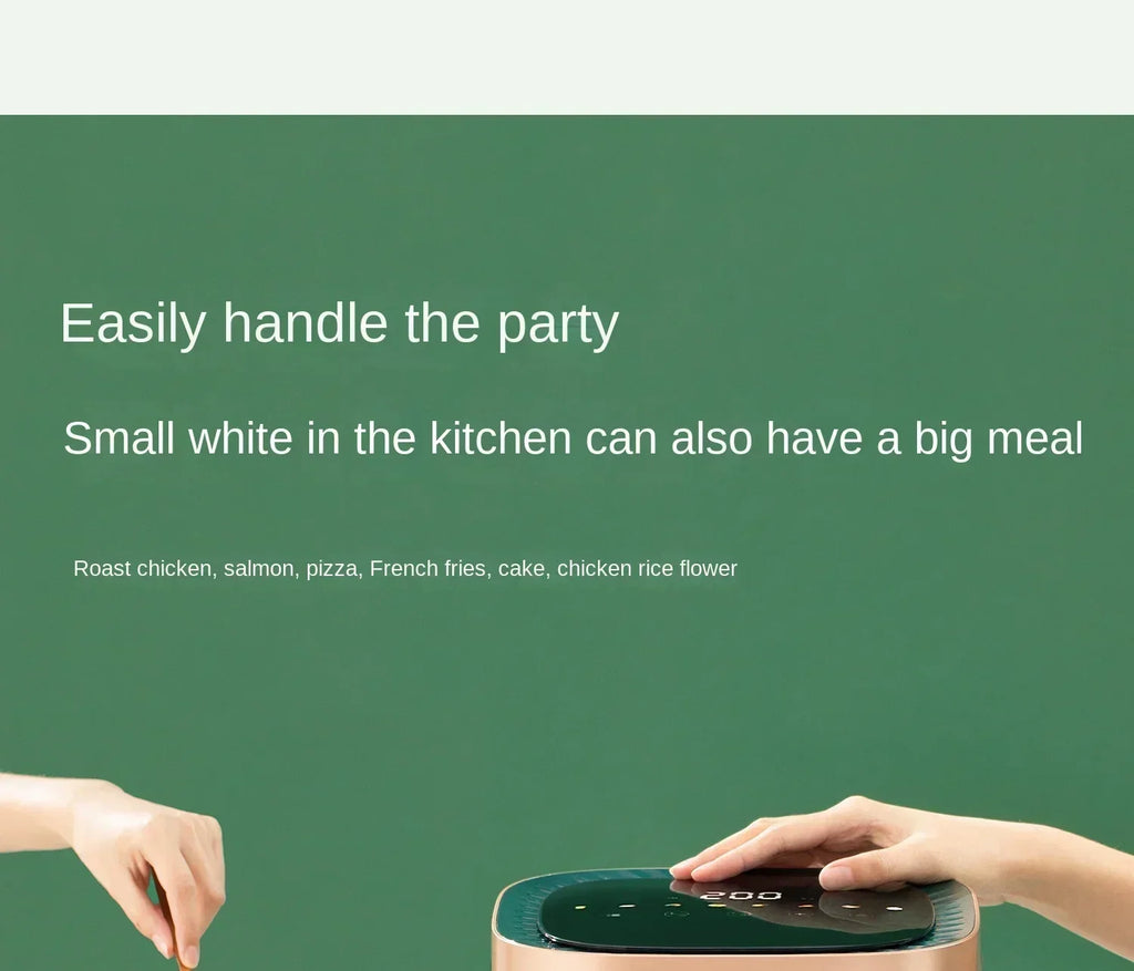 220V AUX Air Fryer and Oven Combo: Multifunctional, Fully Automatic, No Oil Technology, Easy-to-clean FC