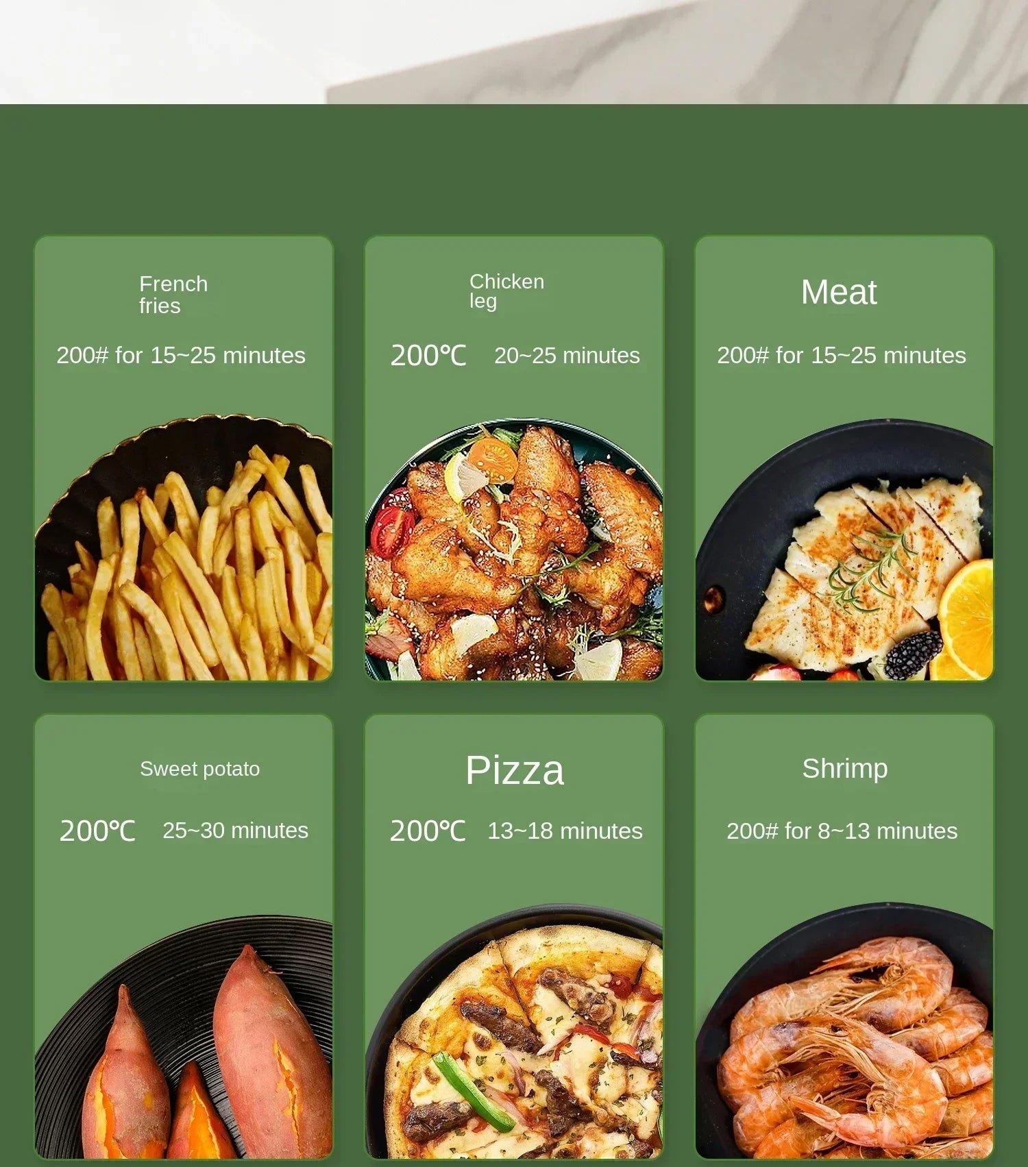 220V AUX Air Fryer and Oven Combo: Multifunctional, Fully Automatic, No Oil Technology, Easy-to-clean FC