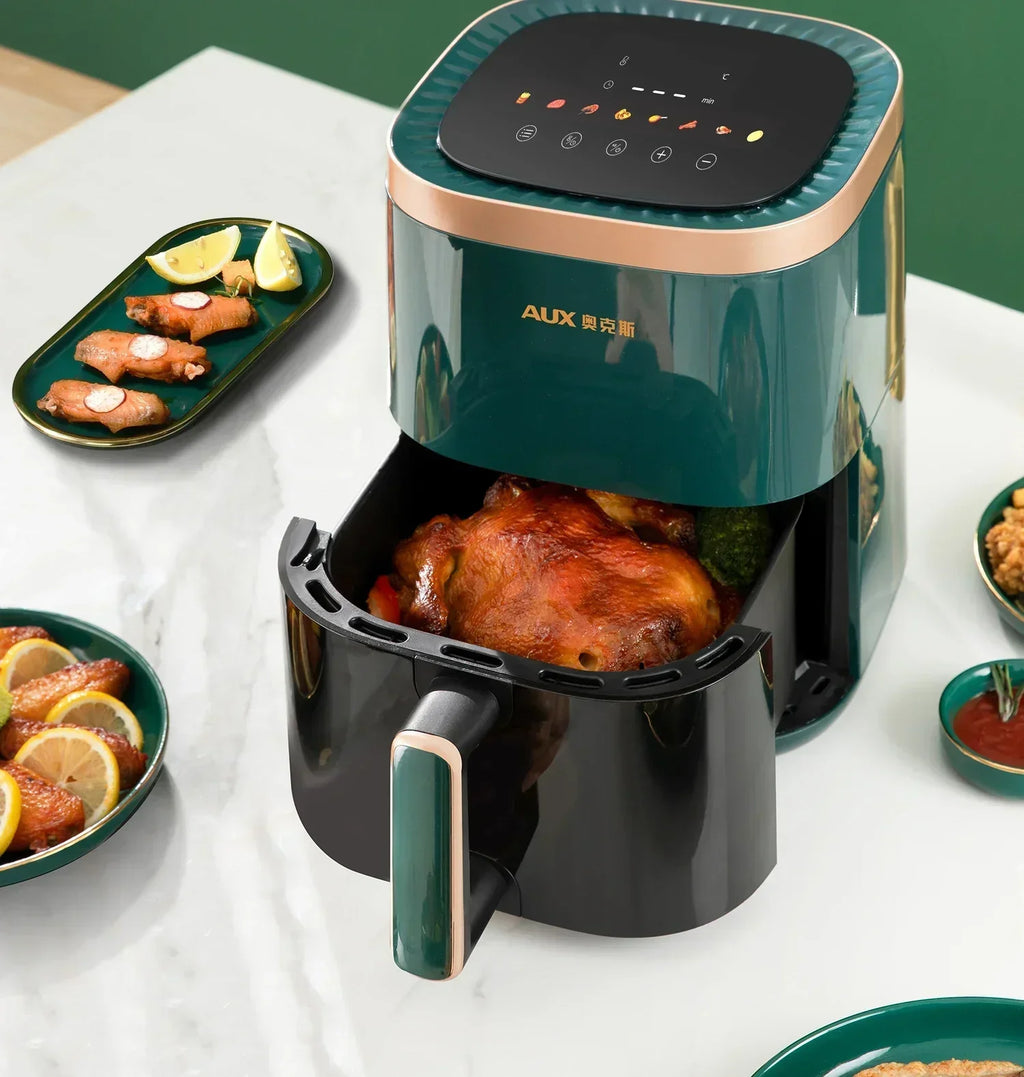 220V AUX Air Fryer and Oven Combo: Multifunctional, Fully Automatic, No Oil Technology, Easy-to-clean FC